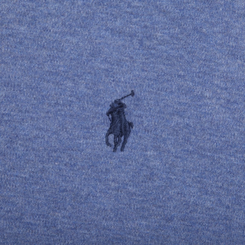 Polo Ralph Lauren Polo Shirt Mens 2XL Blue Heather Cotton Pony Logo Casual - Picture 3 of 11